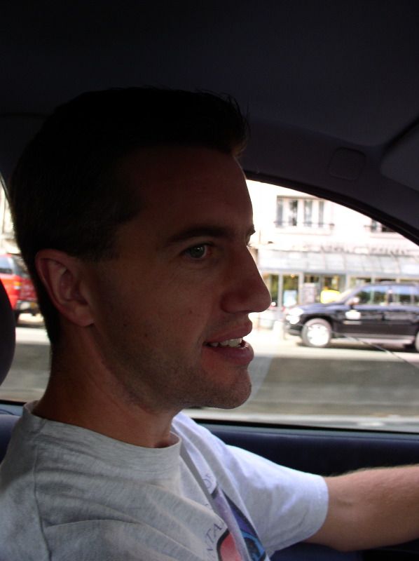 First drive in Paris traffic