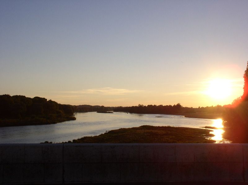 Ambroise - Loire river at sunset