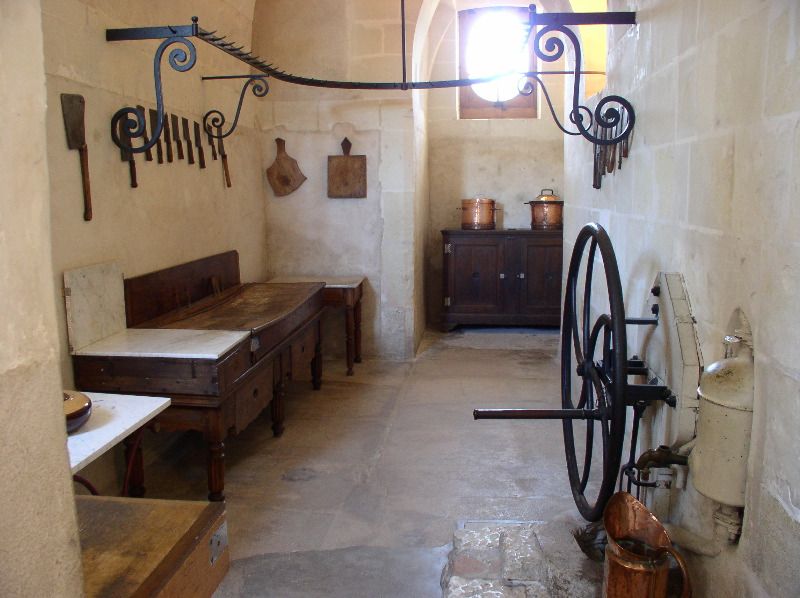 Chenonceau - butcher's room