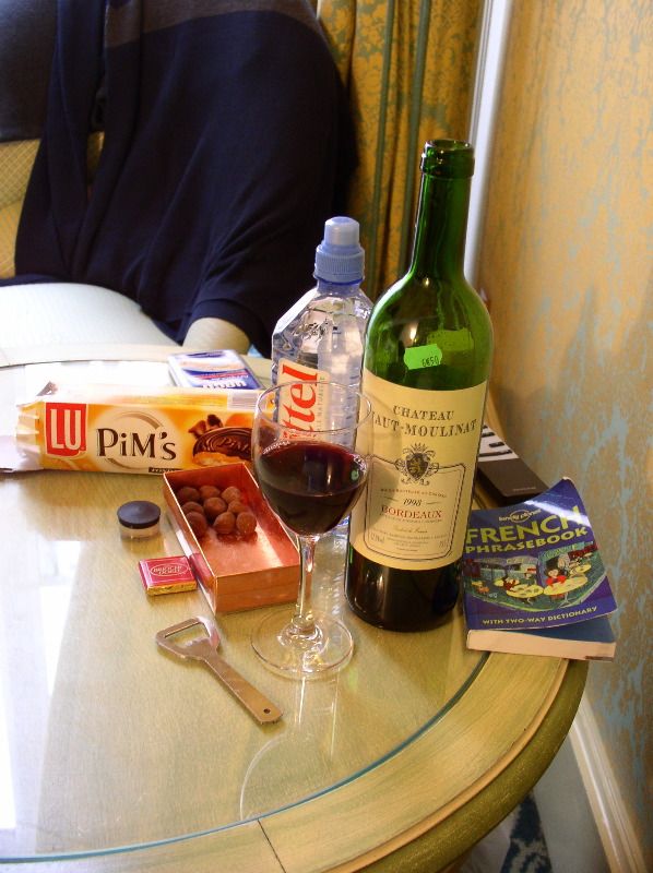 Wine, Chocolate, French Phrasebook, & PiM's