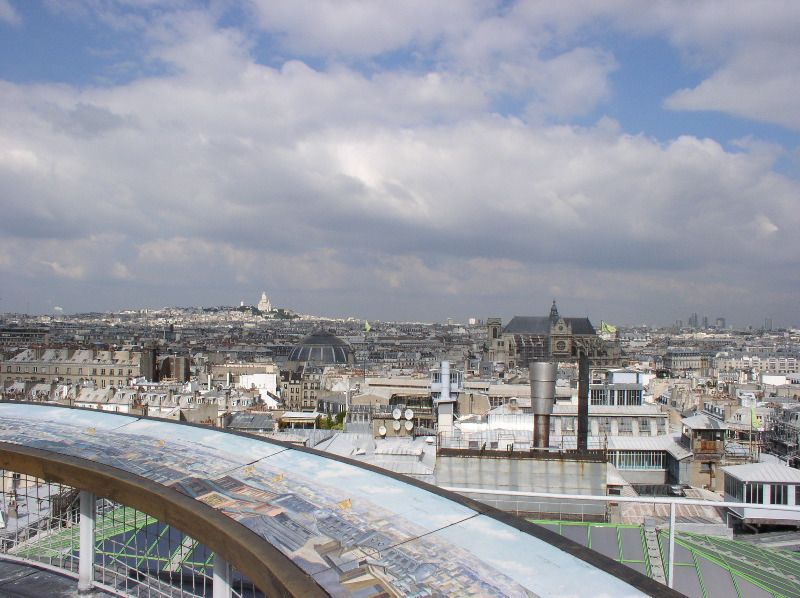Atop the Samaritaine - Sacre Coeur