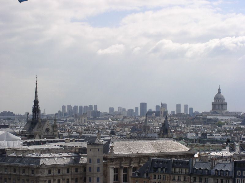 Atop the Samaritaine