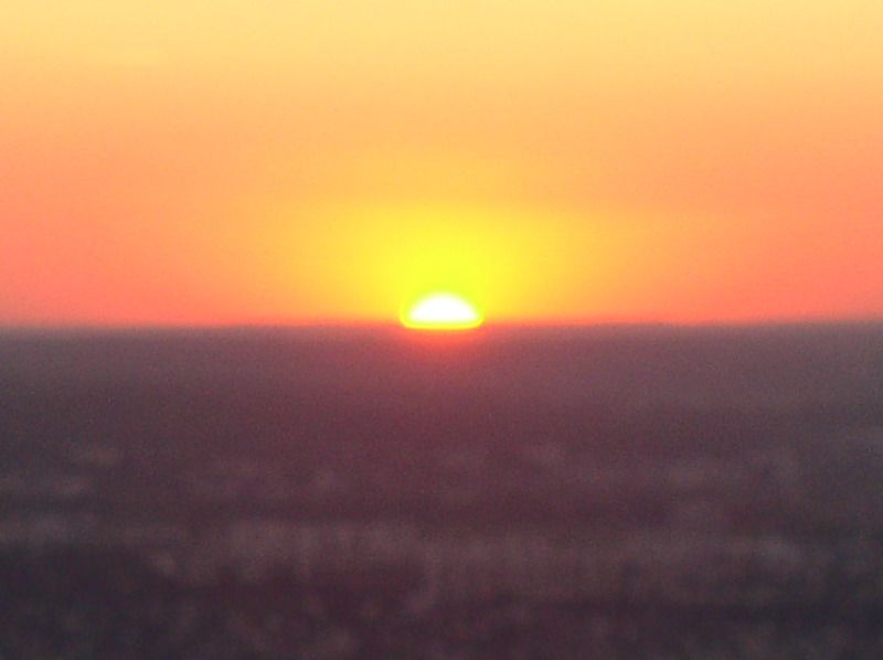 Sunset from the Eiffel Tower