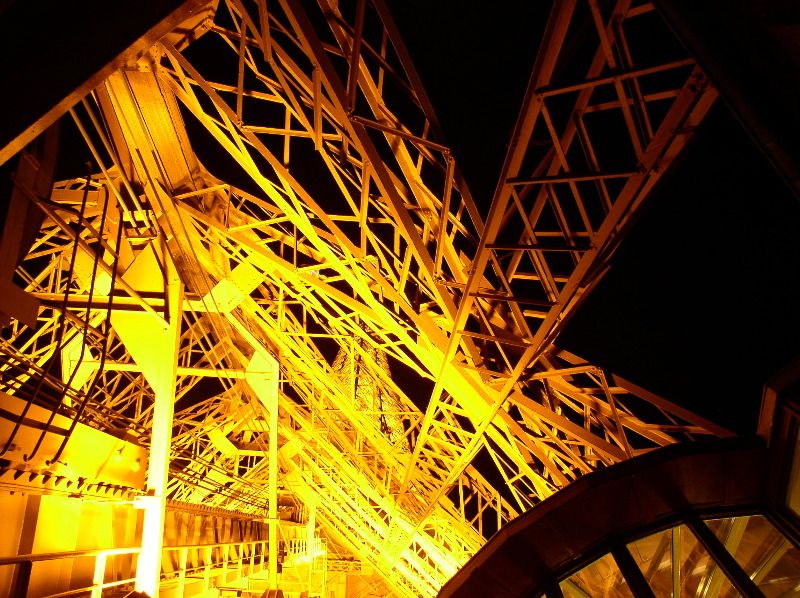 Innerds of the Eiffel Tower