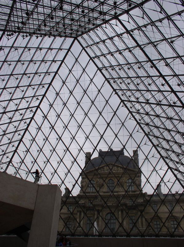 The Louvre entrance