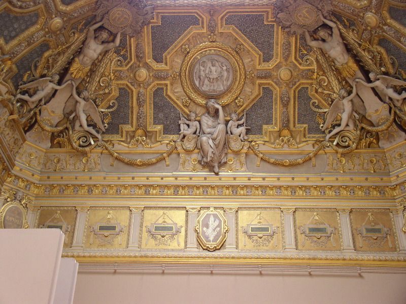 The Louvre - ceiling