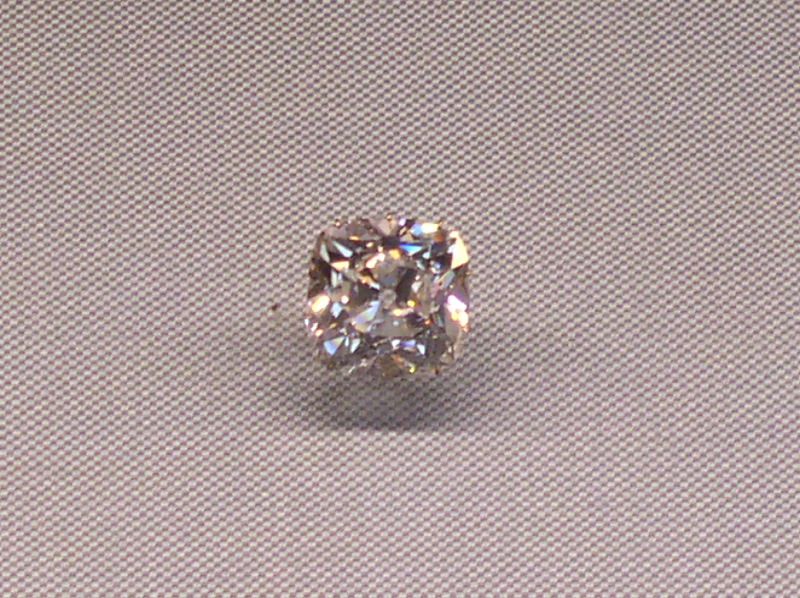 The Louvre - diamond up close