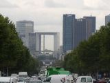 From the Arc de Triomphe