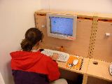 Kristine and the French keyboard