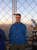 Dan atop the Eiffel Tower