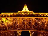 The Eiffel Tower from below