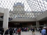 The Louvre entrance
