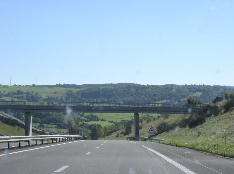 Driving to Provence - scenery