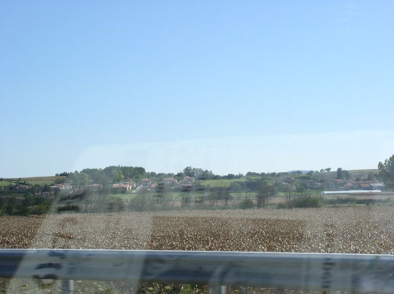 Driving to Provence - scenery