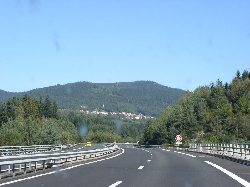 Driving to Provence - scenery