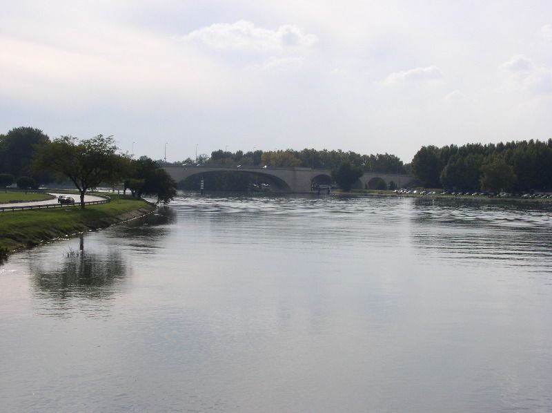 Avignon - Rhone from Pont d'Avignon