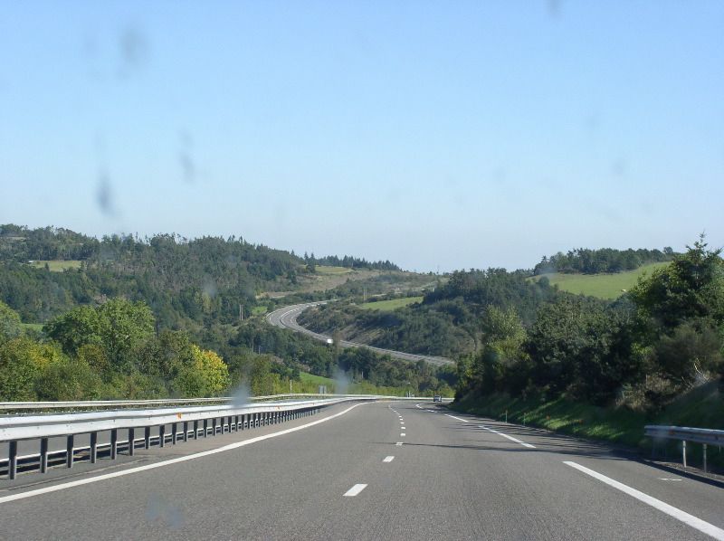Driving to Provence - scenery
